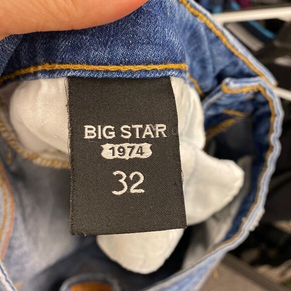 32 BIG STAR Remy Low Rise SkinnyJeans - Picture 4 of 5